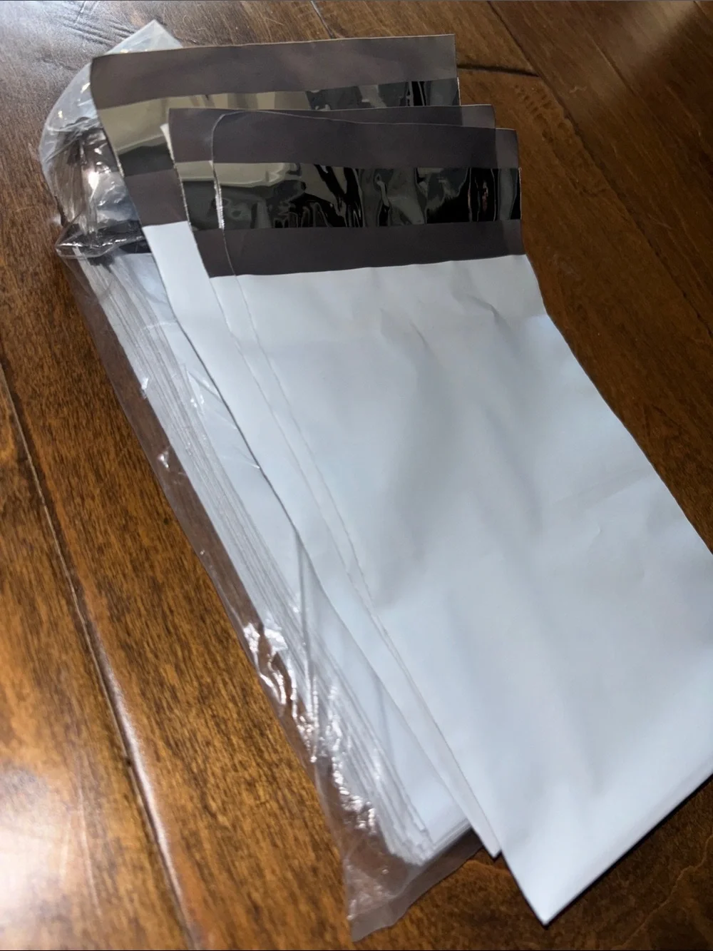 50 -5x7 Durable White Poly Mailer Shipping Bags with Peel-and-Seal Strip